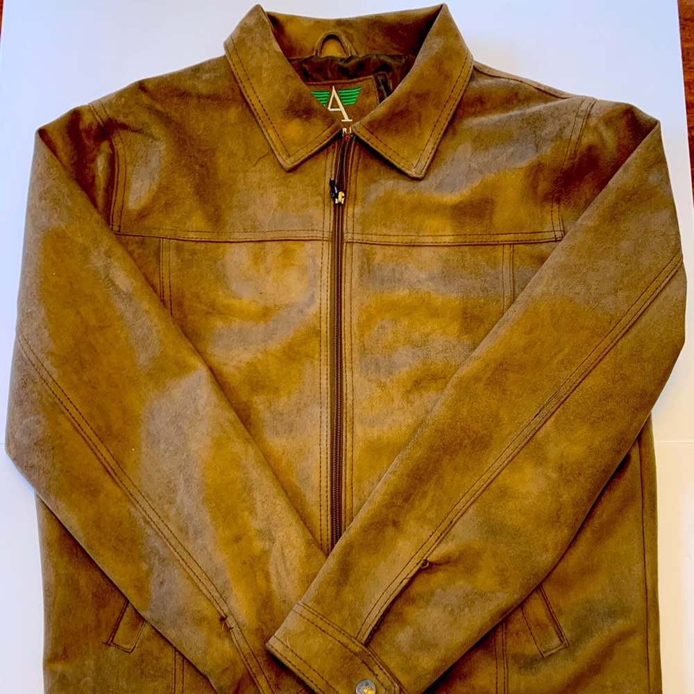 Used XL Emporio Armani suede jacket